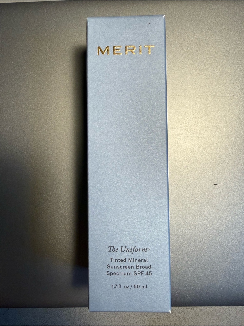 MERIT The Uniform Tinted Mineral Sunscreen SPF 45 - Ceramic